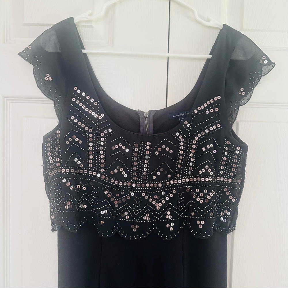 American Eagle Outfitters Beaded Bodycon Dress